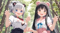 ツキノワグマとキョンとルータと